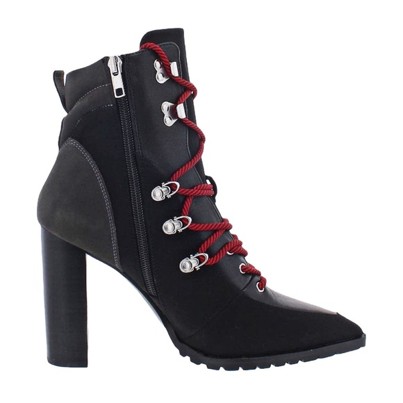 🌟Host Pick✨🎉🥳STEVE MADDEN Kare Lace-Up Boot
Multi-color black,gray and red - Picture 6 of 8
